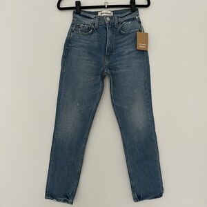 Reformation Julia Crop Cigarette Jean in Bryce